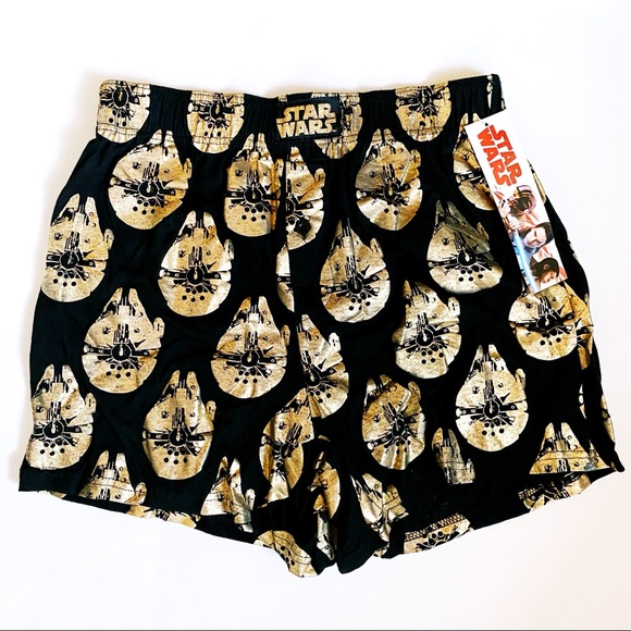 Disney Other - Disney Star Wars Millennium Falcon Boxers Gold